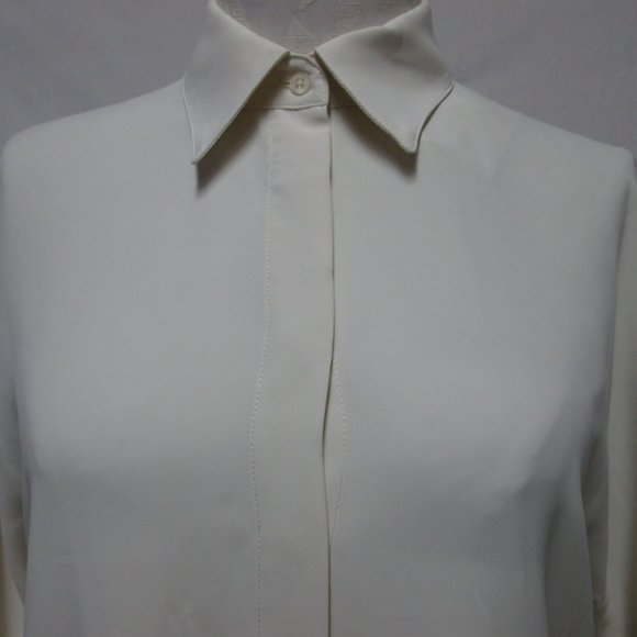 Lauren Ralph Lauren Blouse Flutter Sleeve Top Blouse NEW NWT Size Sz Medium Md M - Picture 4 of 14